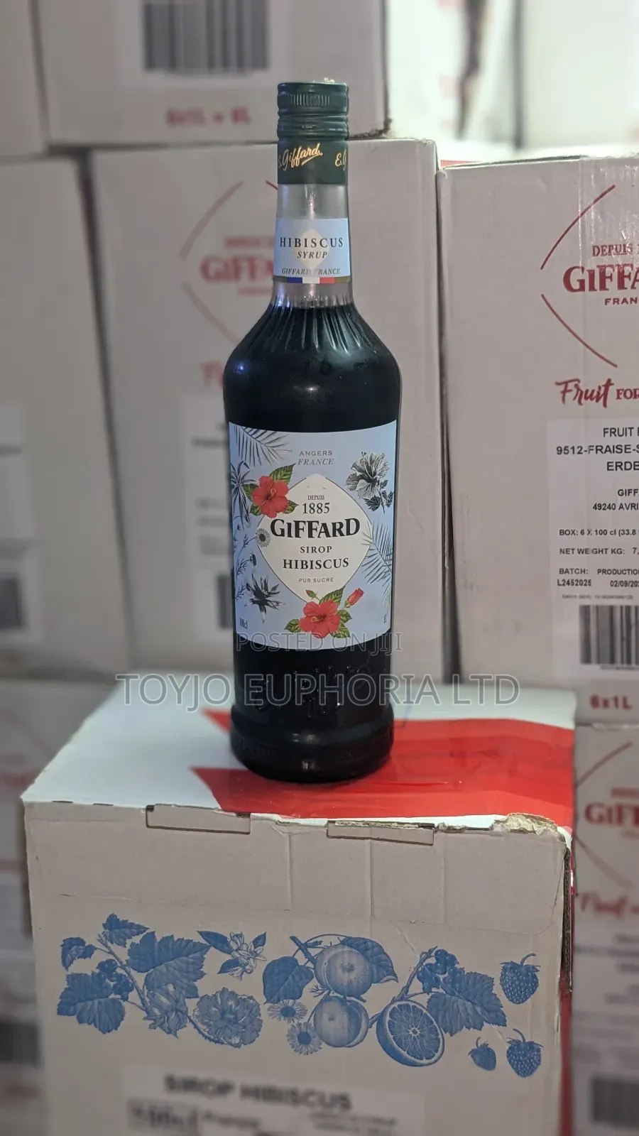 Giffard Syrups "Hibiscus" (1 Litre)