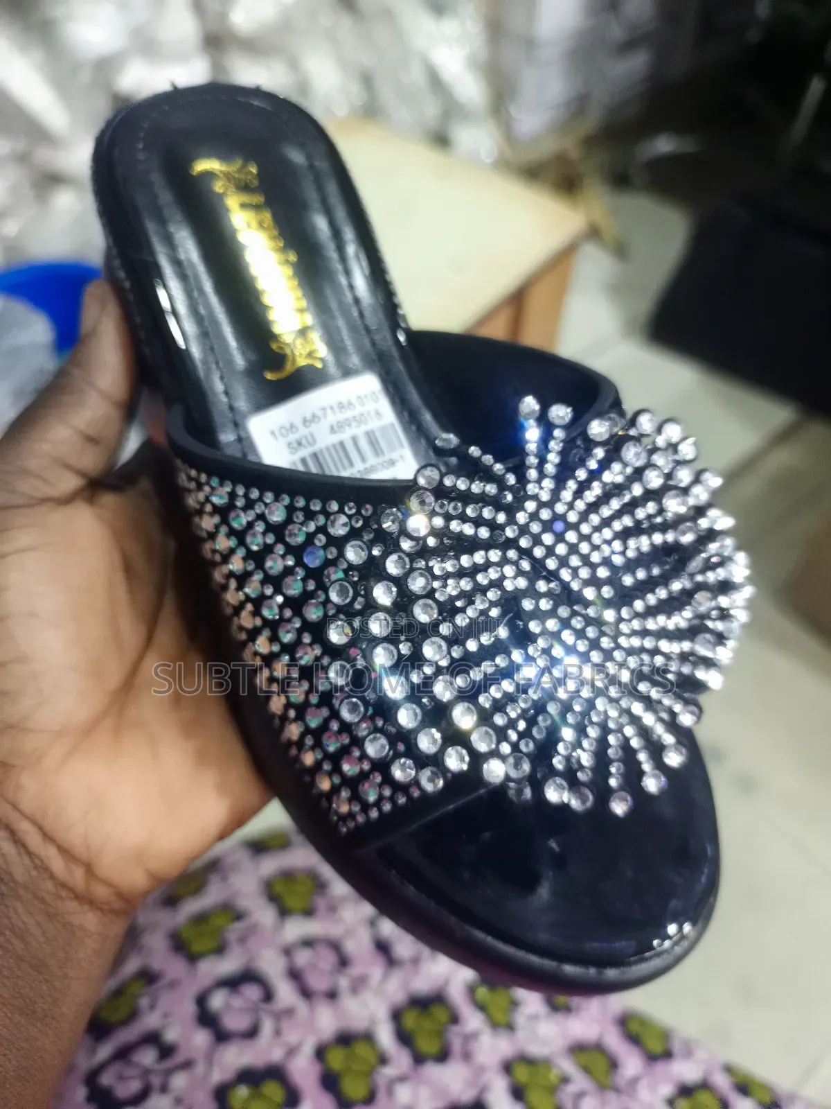 Girls Luxury Stone Wedge Sandals – Silver Gold Sallah Gift