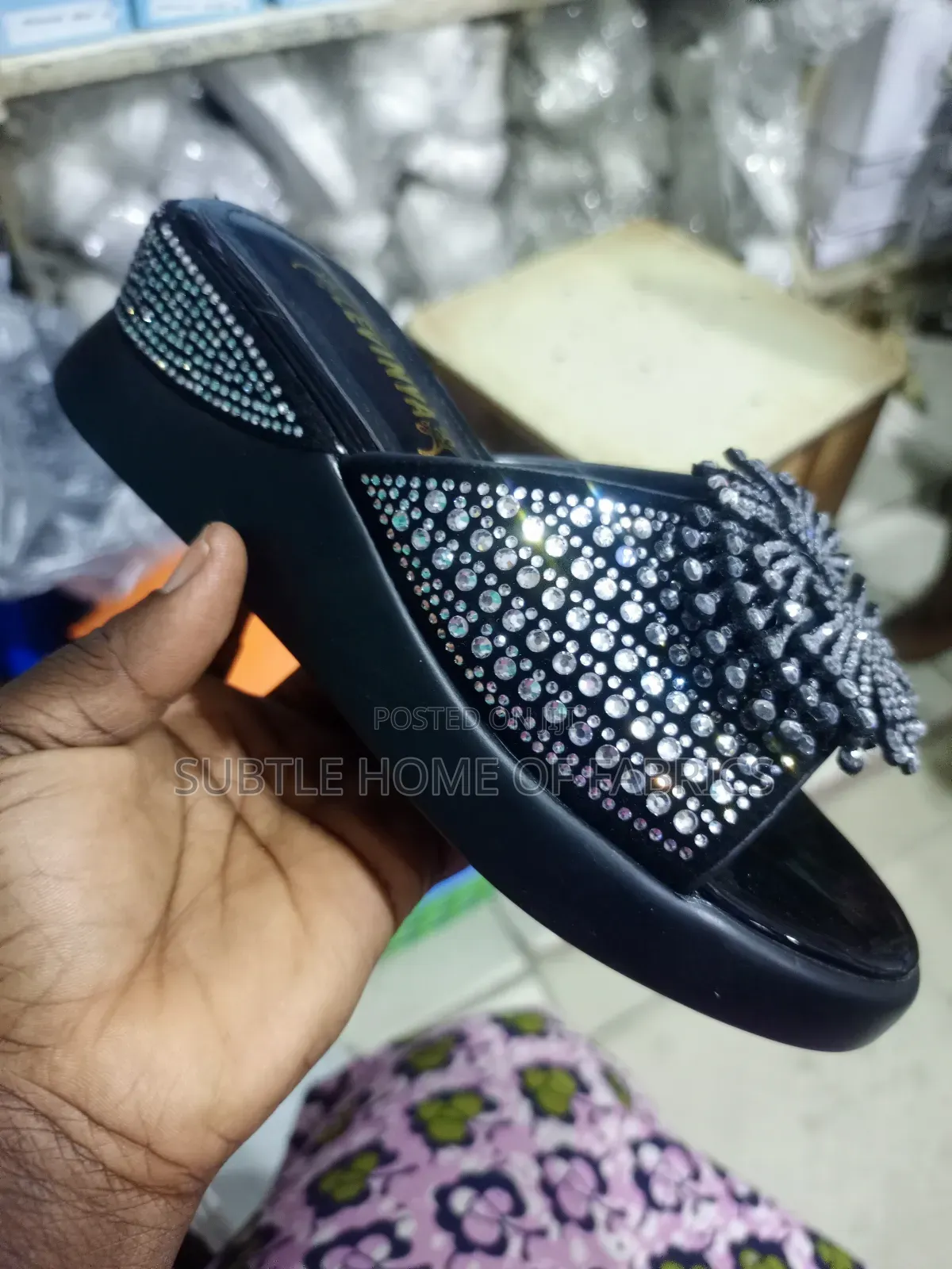 Girls Luxury Stone Wedge Sandals – Silver Gold Sallah Gift