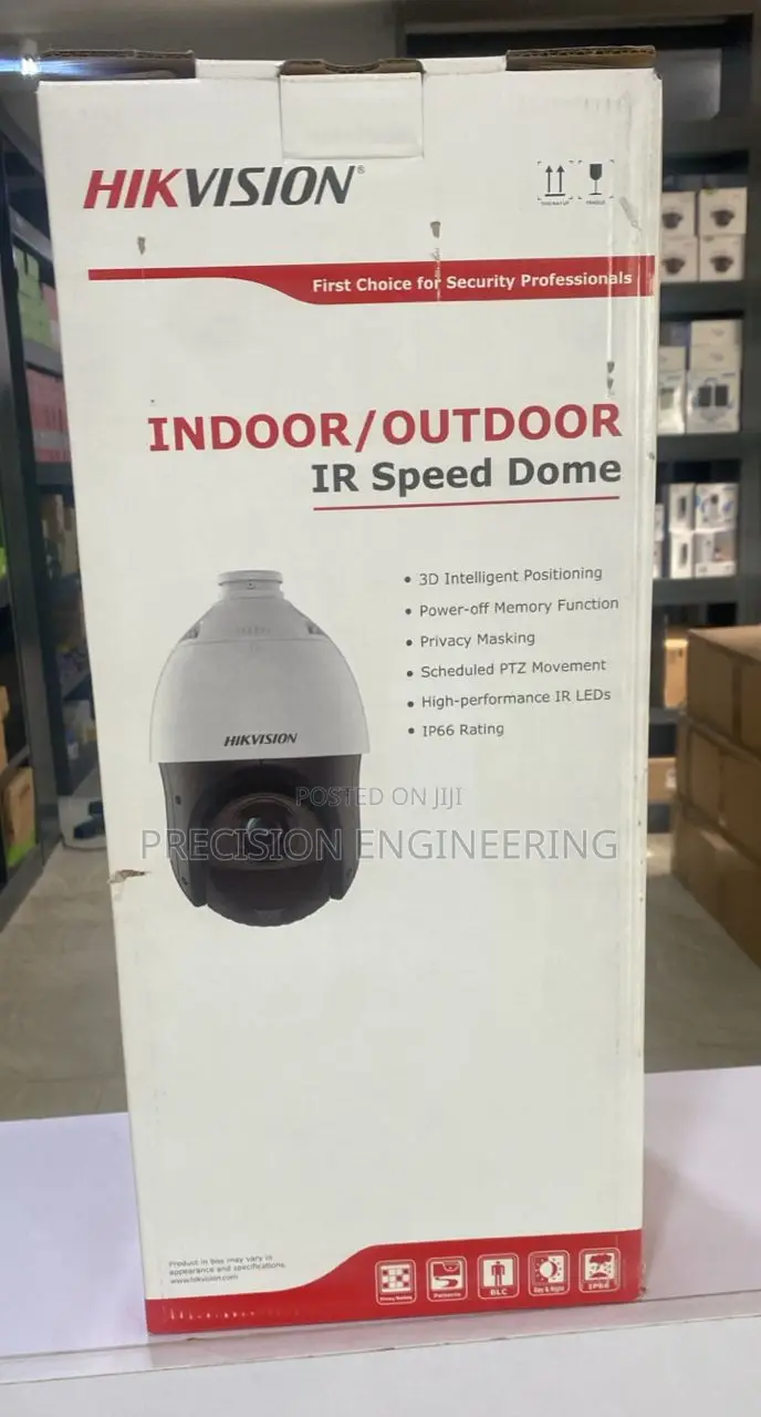 Ds-2de4425iw-de(T5) 4mp 25x Darkfighter Ir Acusense Network Speed Dome
