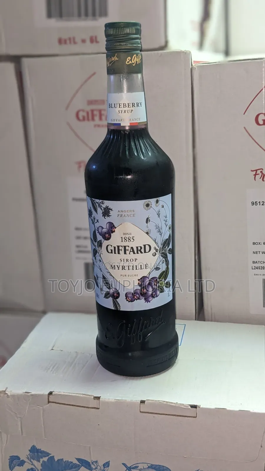 Giffard Syrups "Myrtille" (1 Litre)