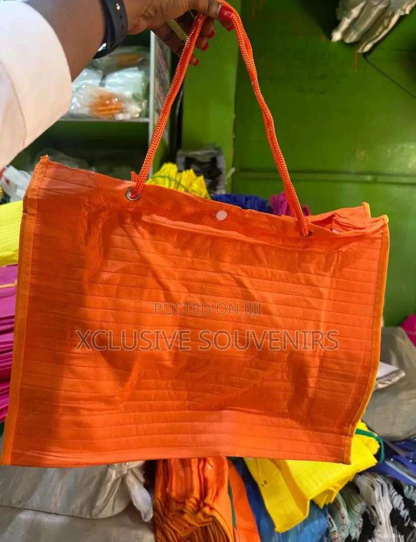12pcs Non Woven Large Shopping Bags With Reusable Fabric Zipper Button