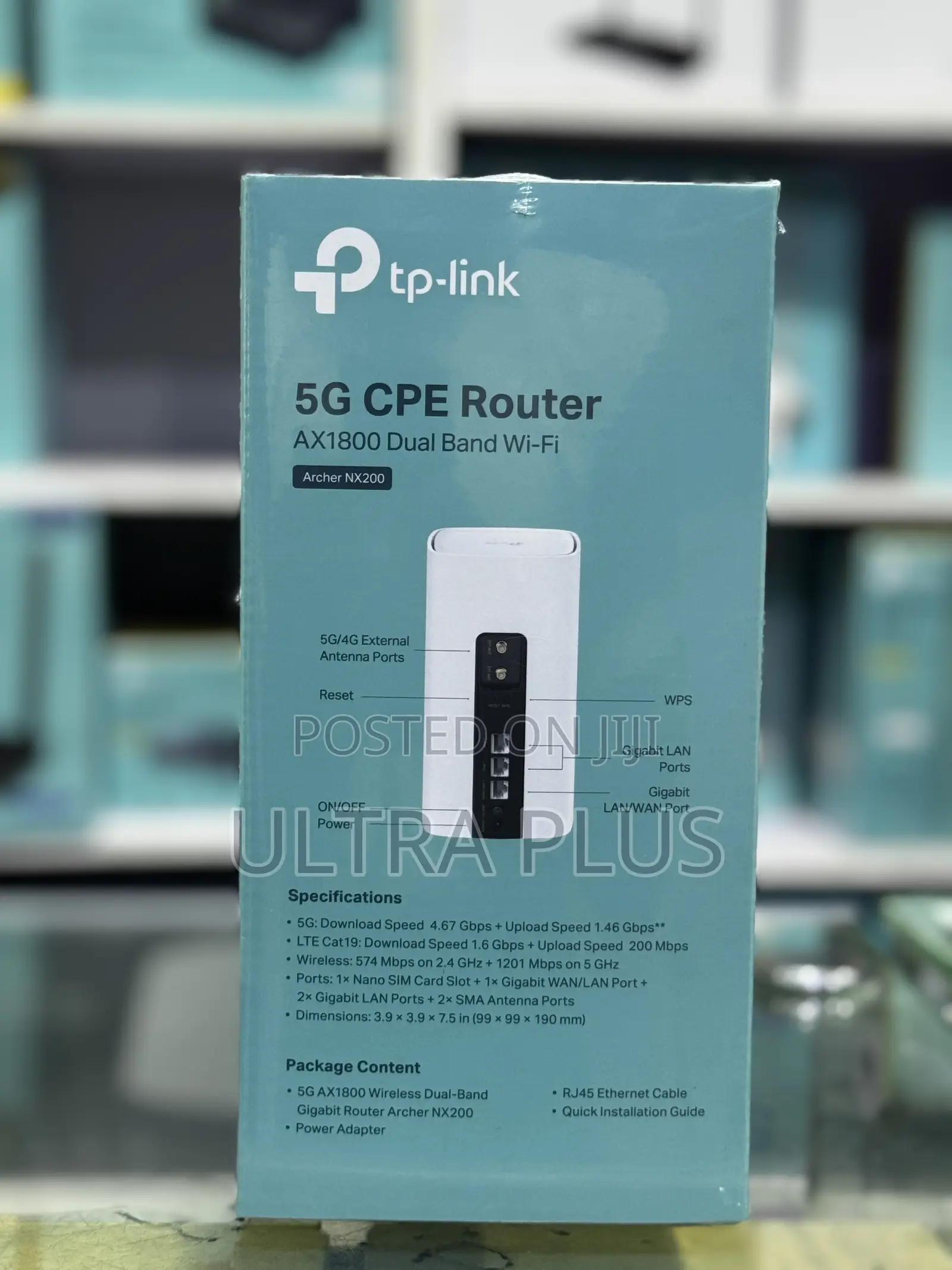 Tp Link Tp-link Ax1800 5g Cpe Router Dual Band Nx200 Wireless