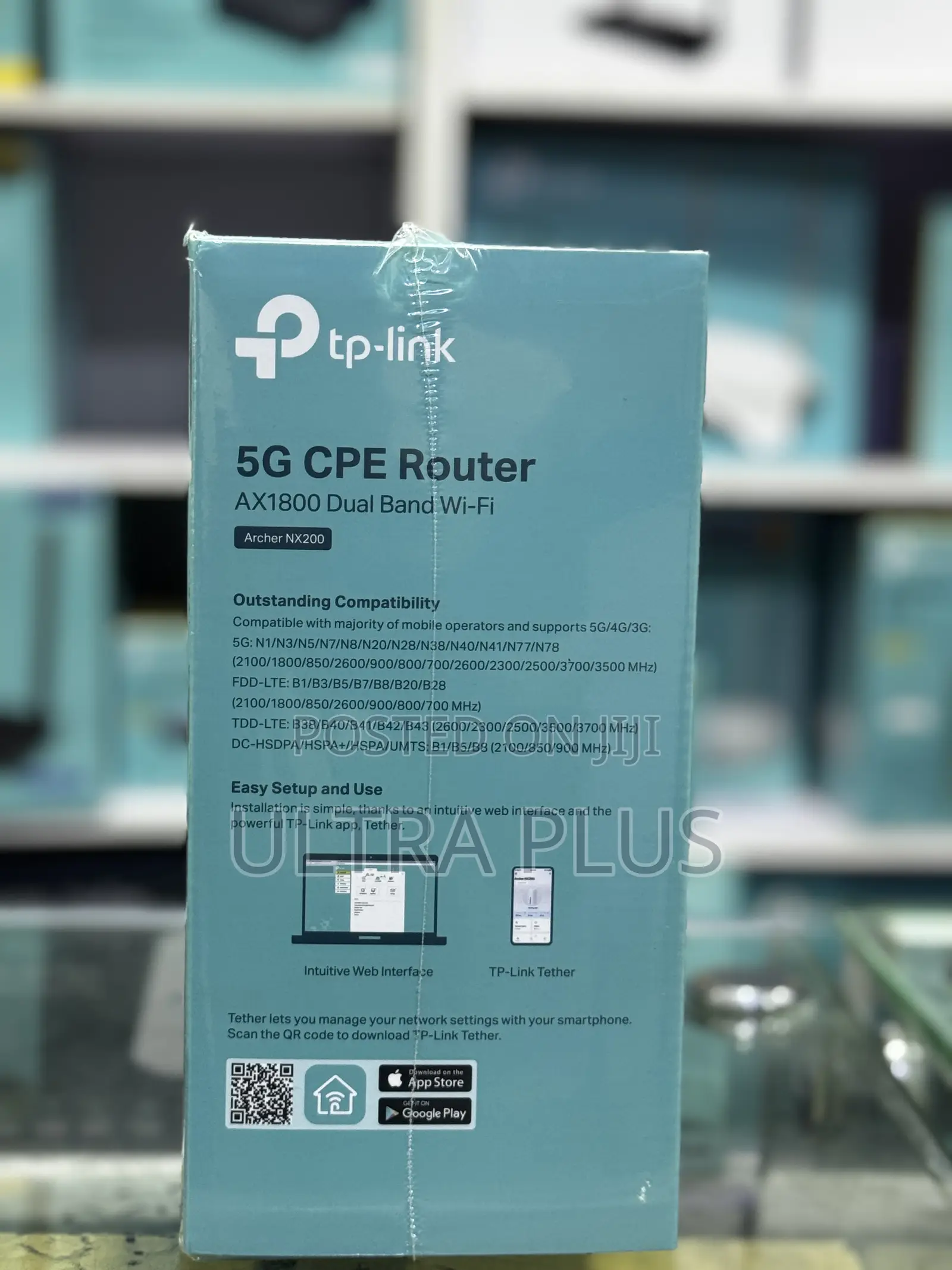 Tp Link Tp-link Ax1800 5g Cpe Router Dual Band Nx200 Wireless