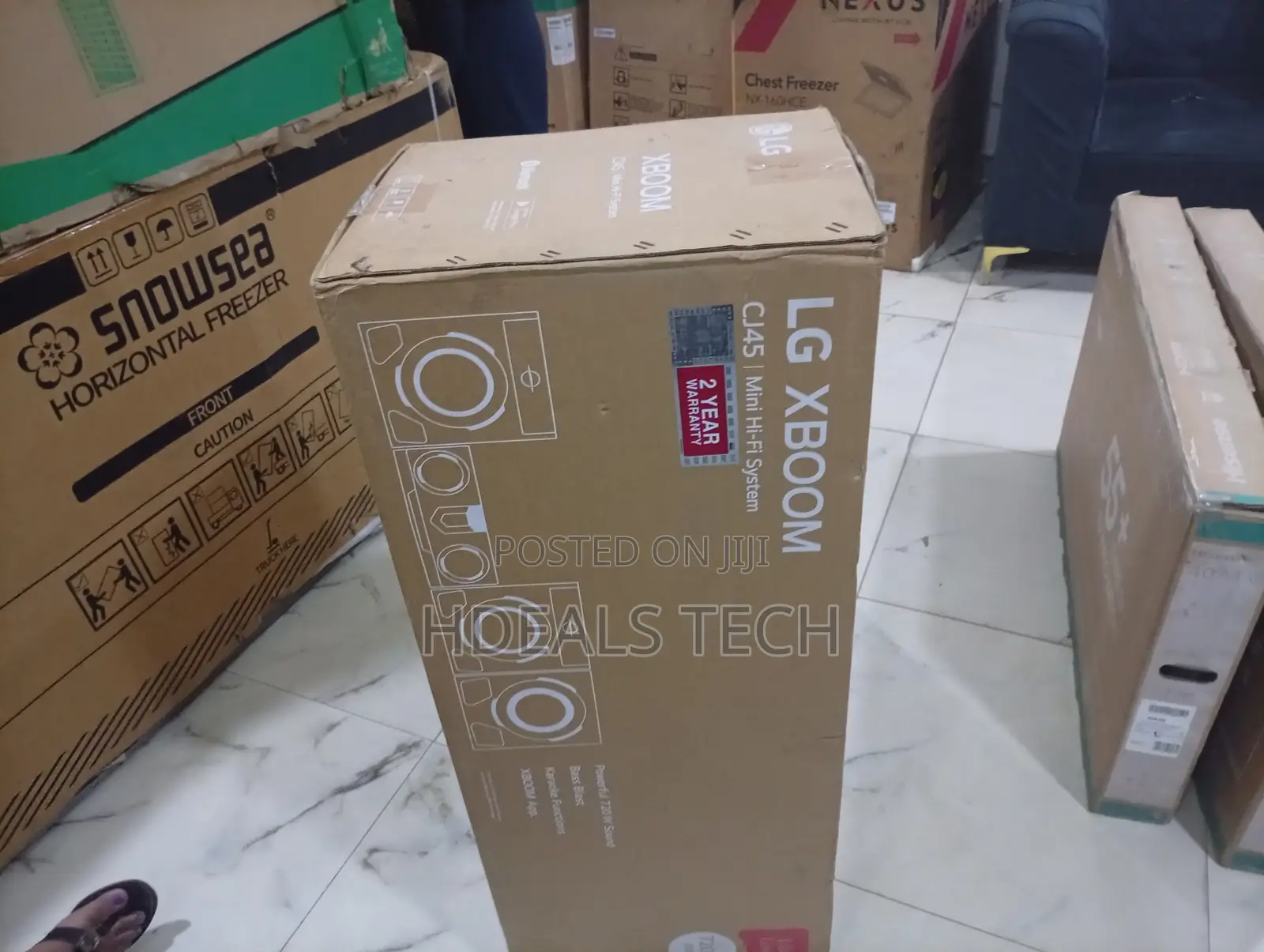 Lg Xboom Cj45 Hi-Fi Audio – Super Bass Boost, Bluetooth Connectivity