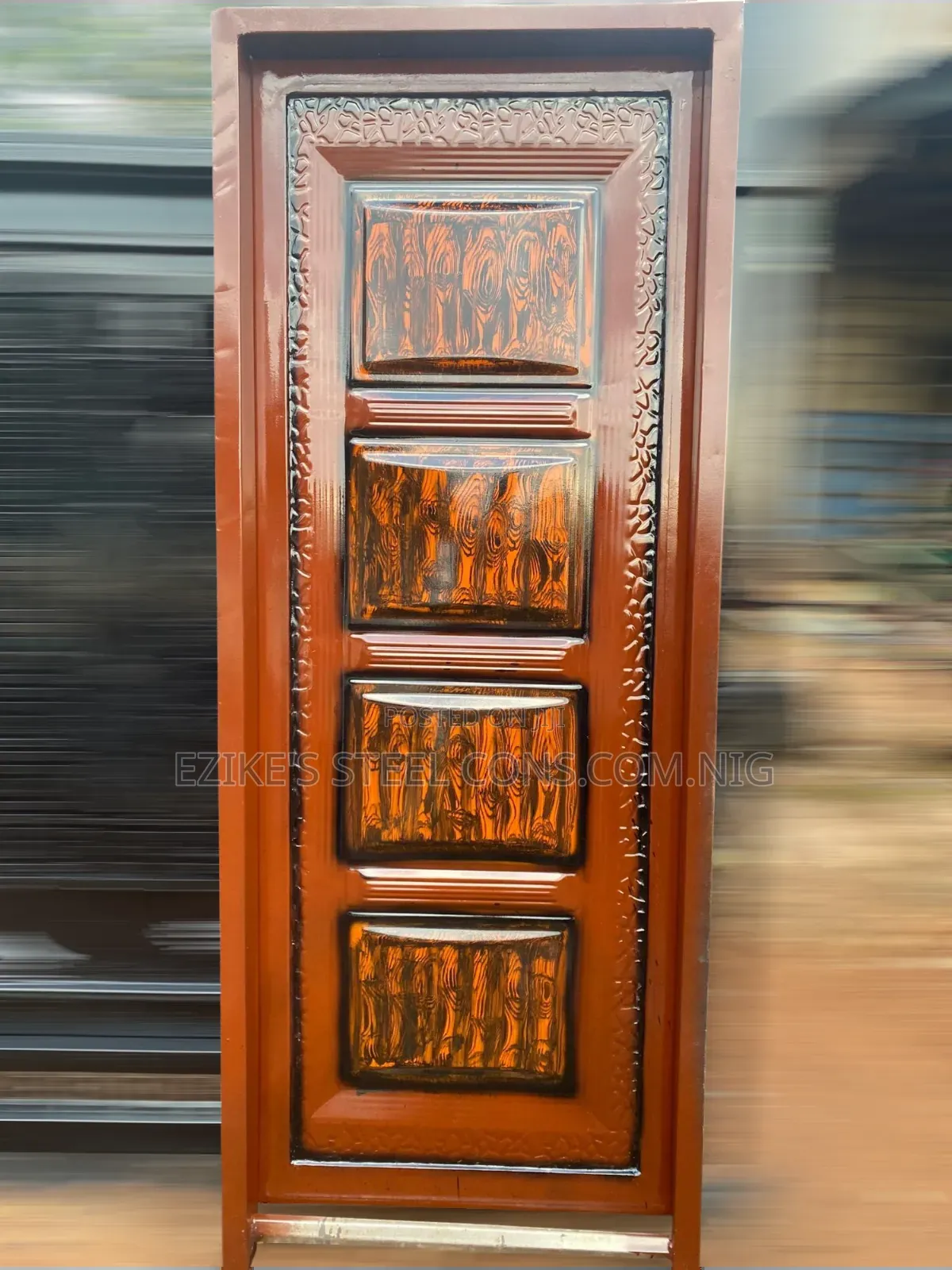 Nigerian Made Security Door.
