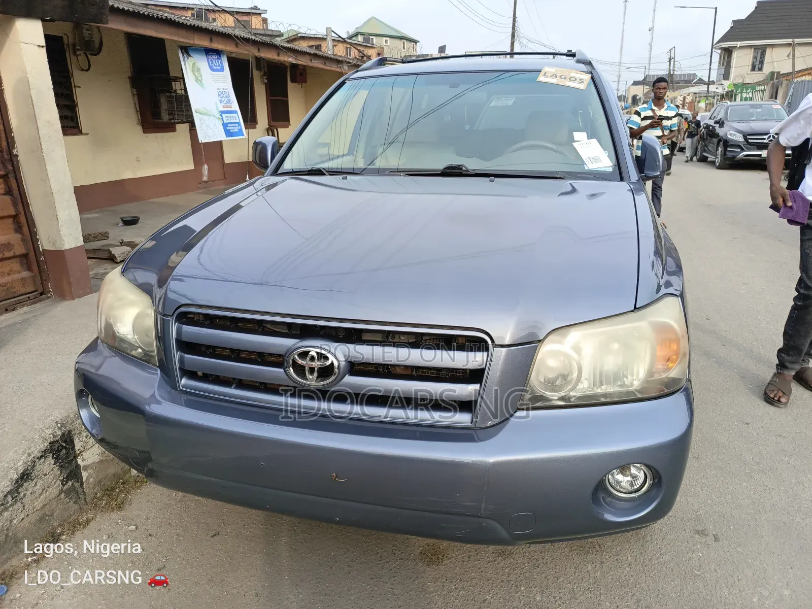 Toyota Highlander Limited V6 2007 Blue