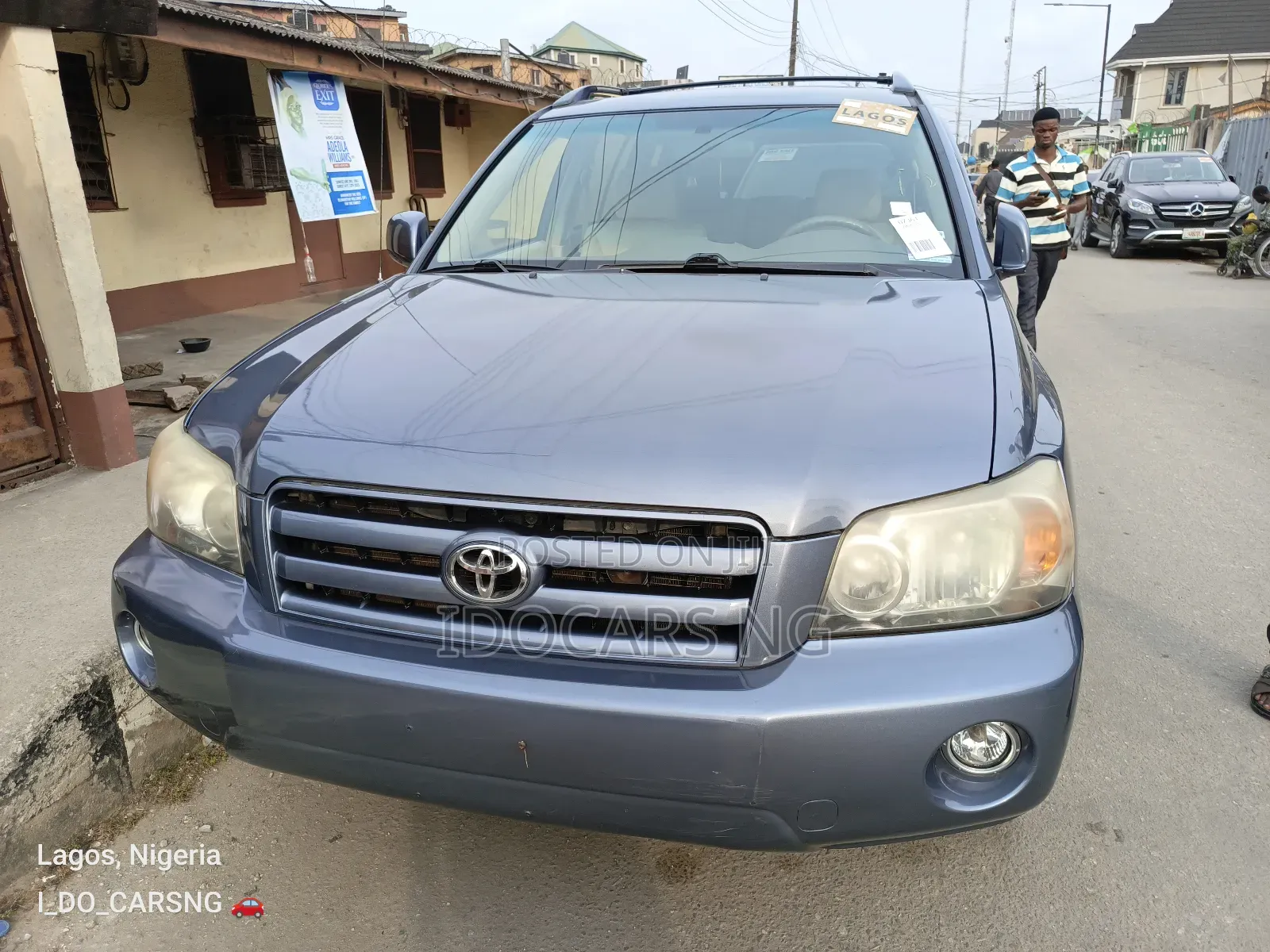 Toyota Highlander Limited V6 2007 Blue