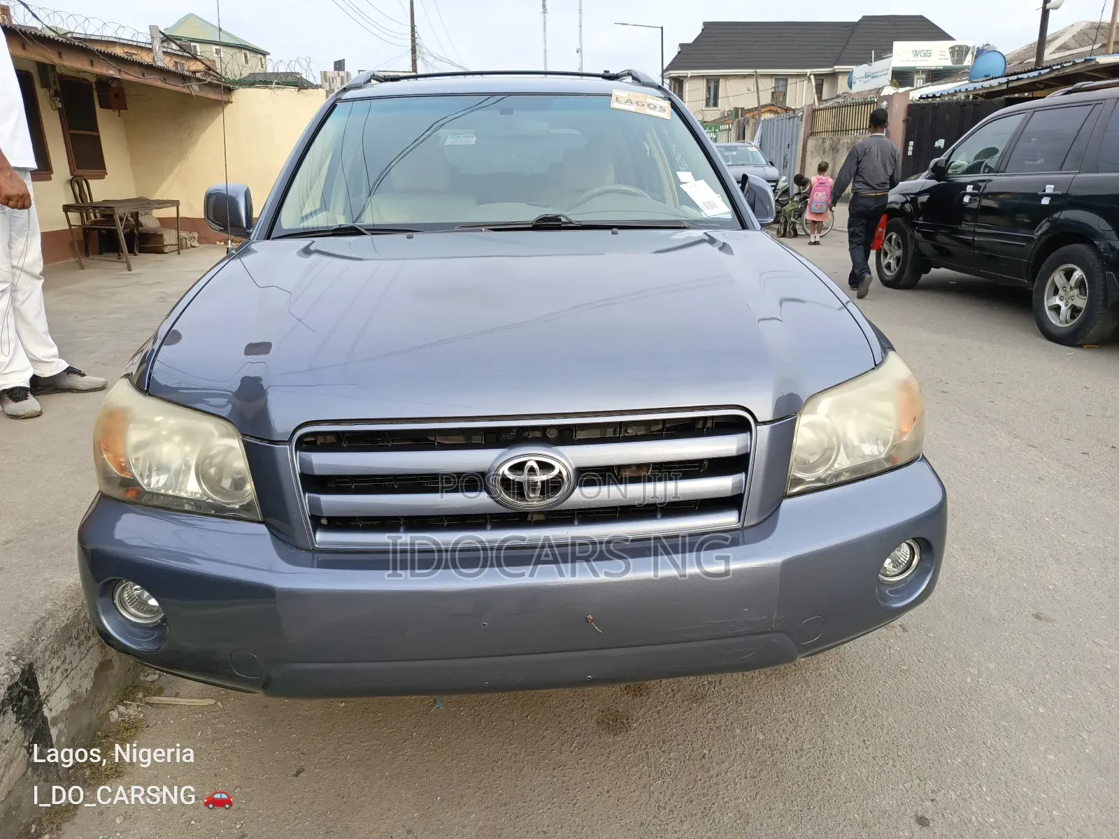 Toyota Highlander Limited V6 2007 Blue