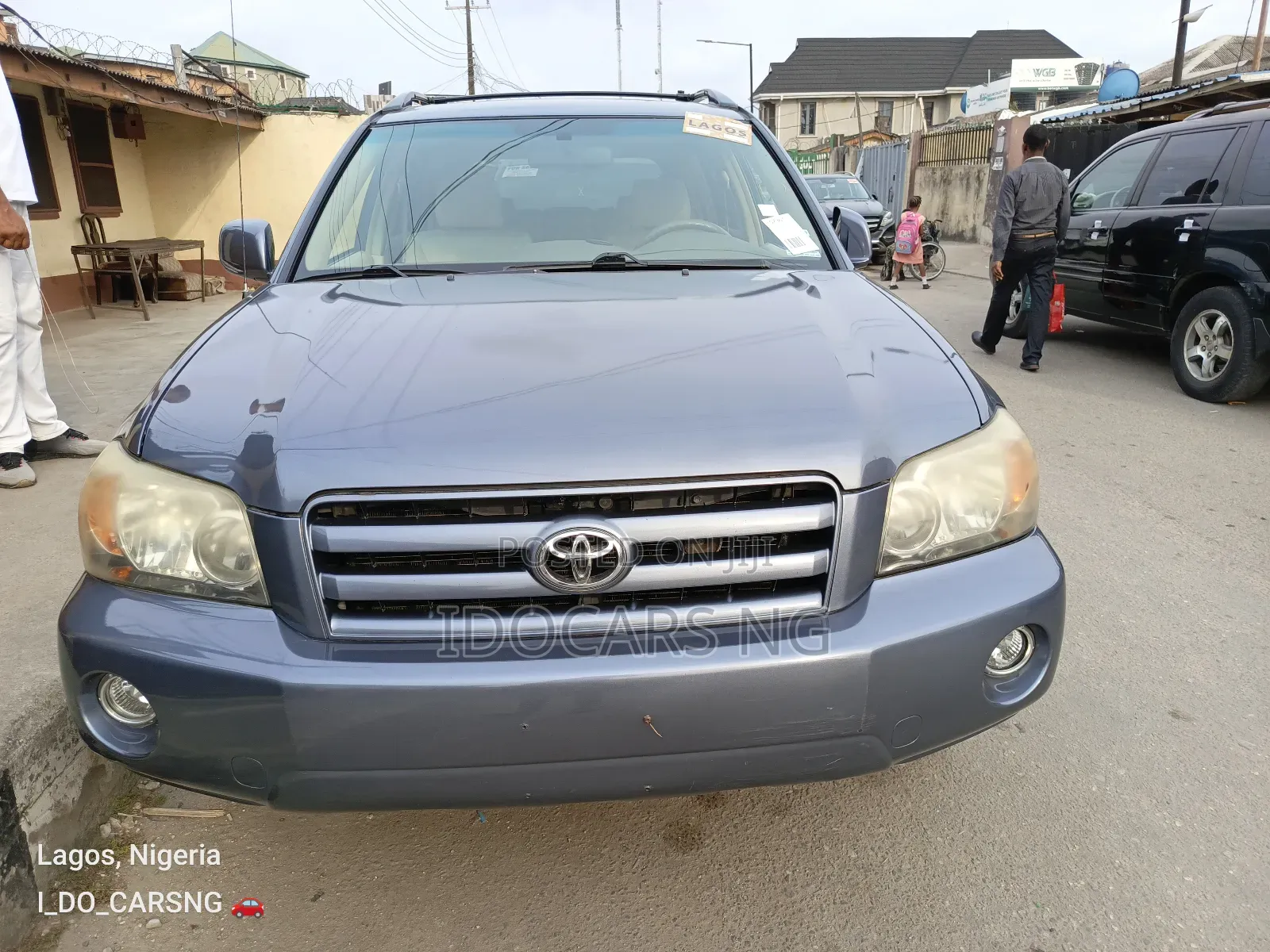 Toyota Highlander Limited V6 2007 Blue