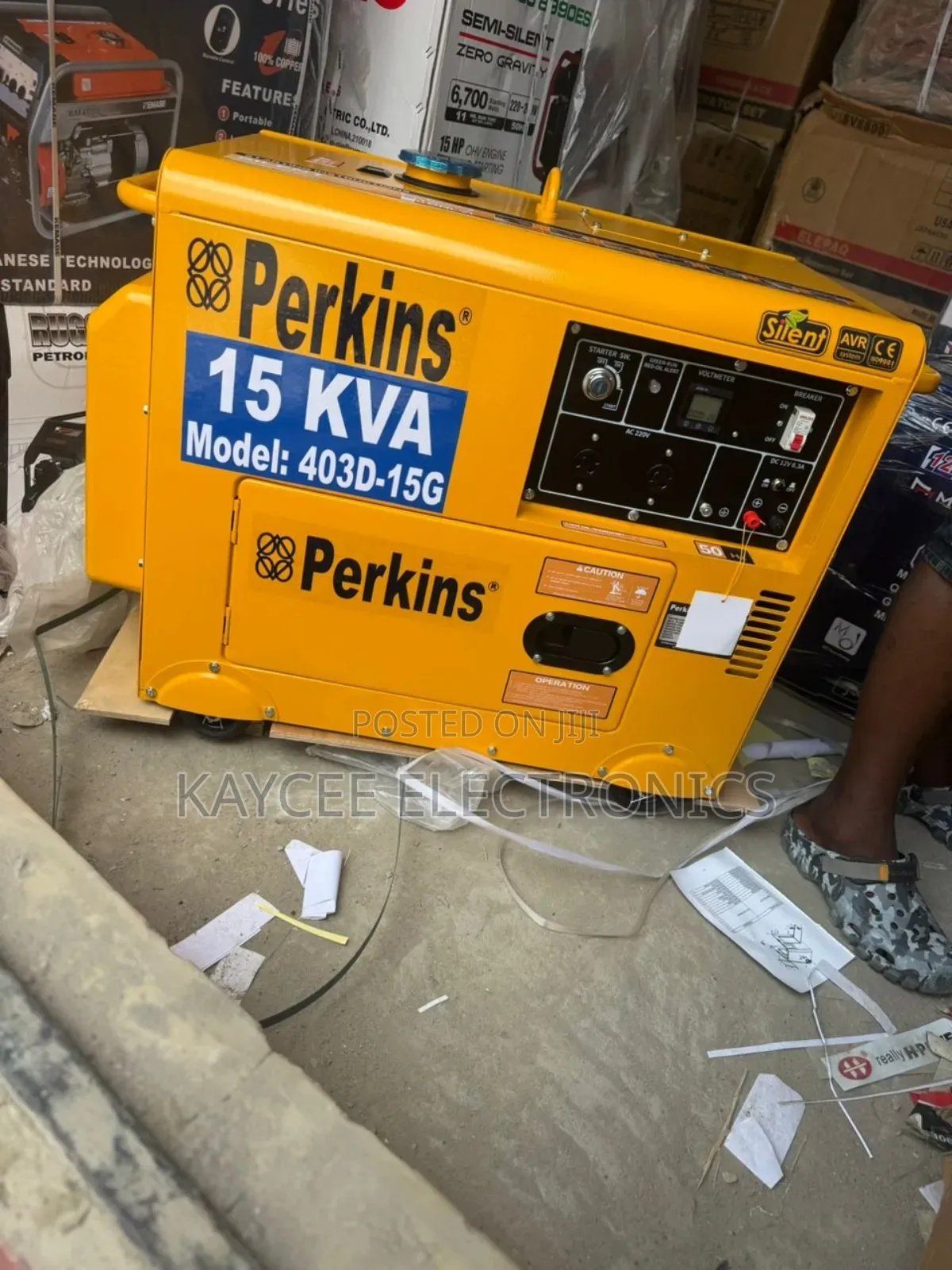 15kva Perkins Diesel Generator – Long-Life High Output