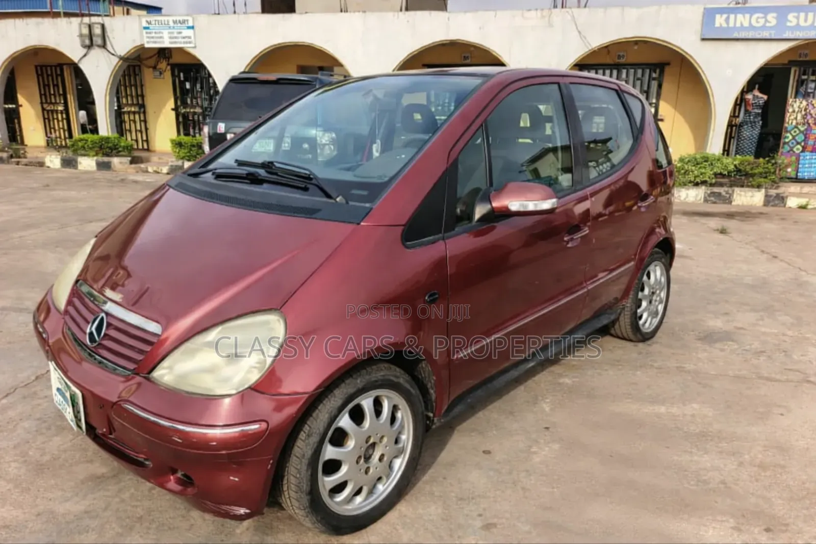 Mercedes-Benz A-Class 2002 Burgundy