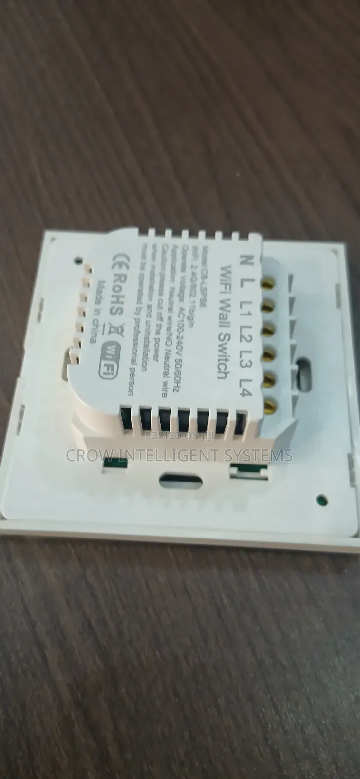 Gang 4 Smart Wall Switch