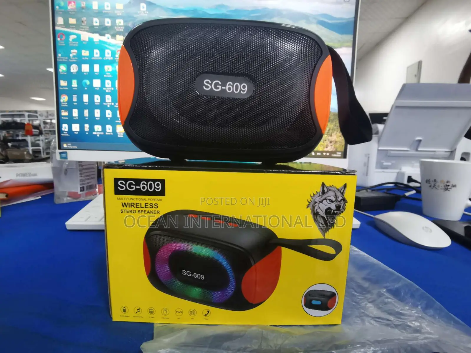 Sg-609 Multifunctional Portable Wireless Stereo Speaker