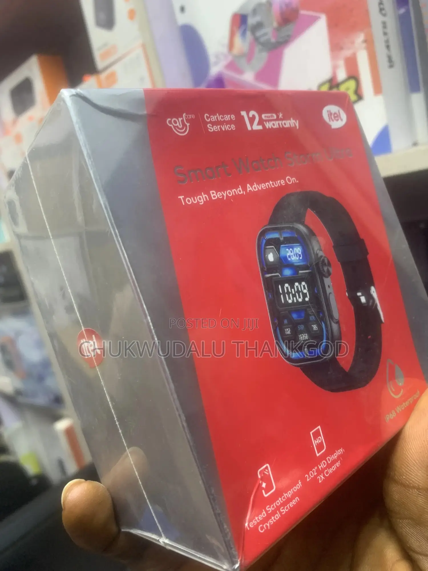 Itel* Smart Watch Storm Ultra 12 Months Warranty