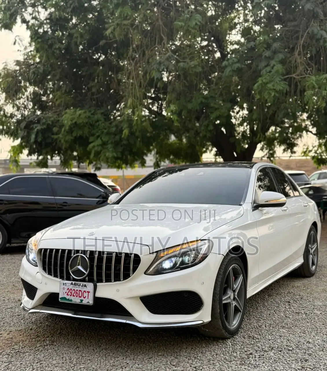 Mercedes-Benz C400 4Matic AWD Sedan (3.0L V6 7A) 2015 White