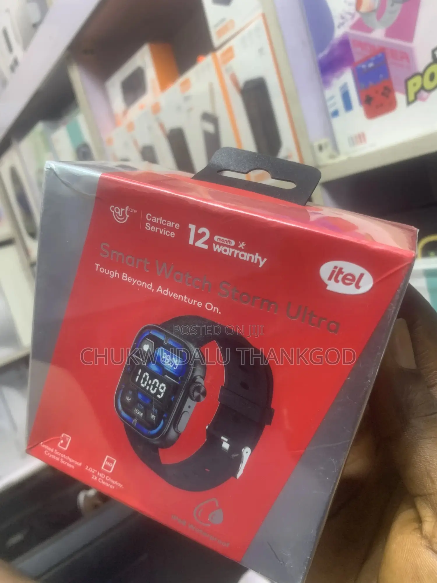 Itel* Smart Watch Storm Ultra 12 Months Warranty
