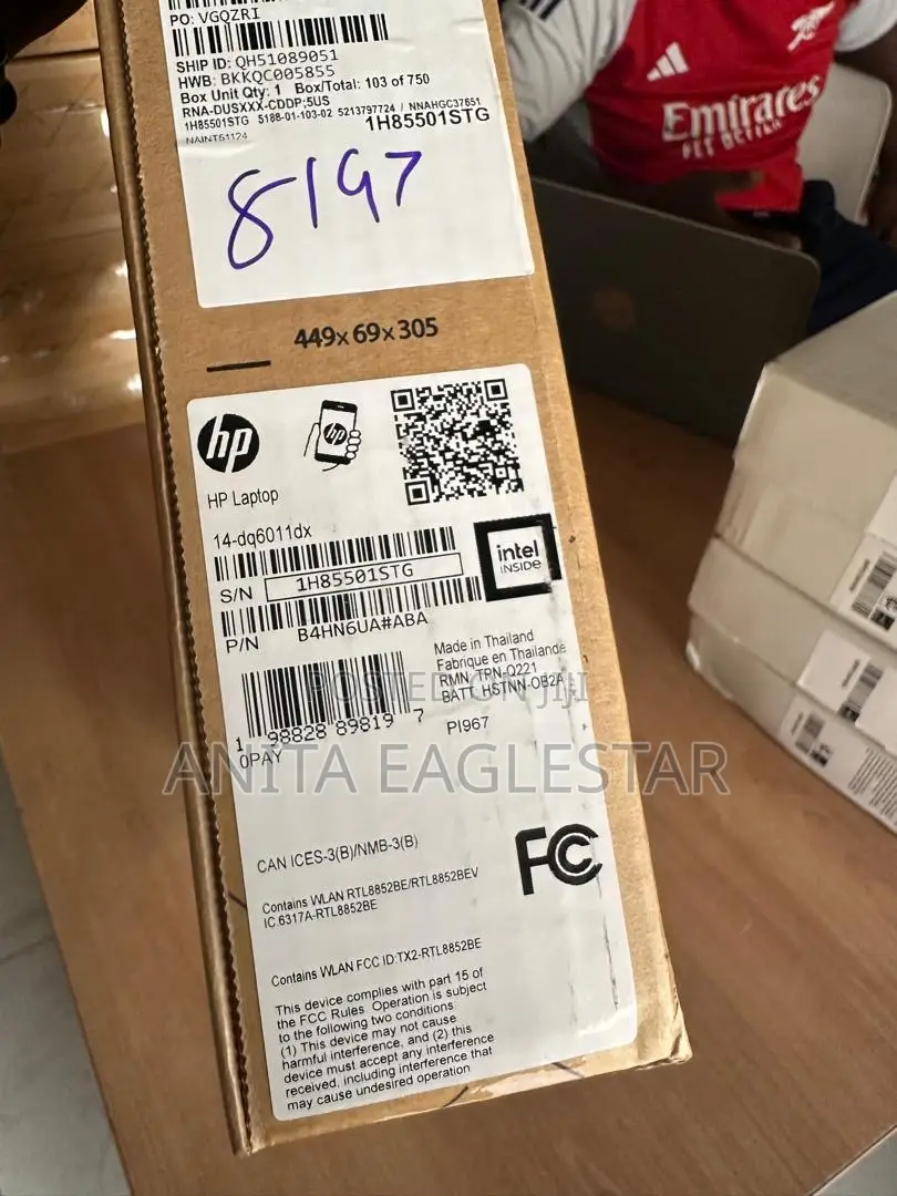 New Laptop HP 14S 4GB Intel Pentium SSD 128GB