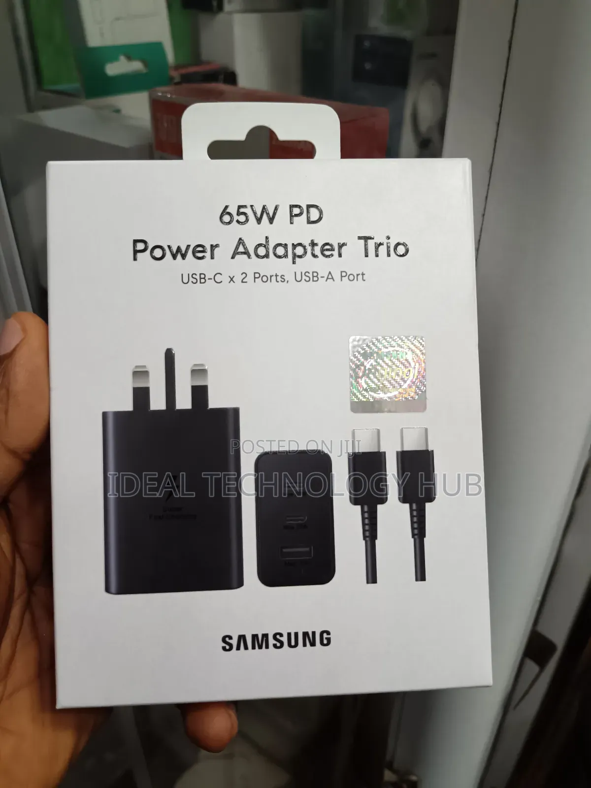 Samsung 65w Super Fast Charger With Type C Cable
