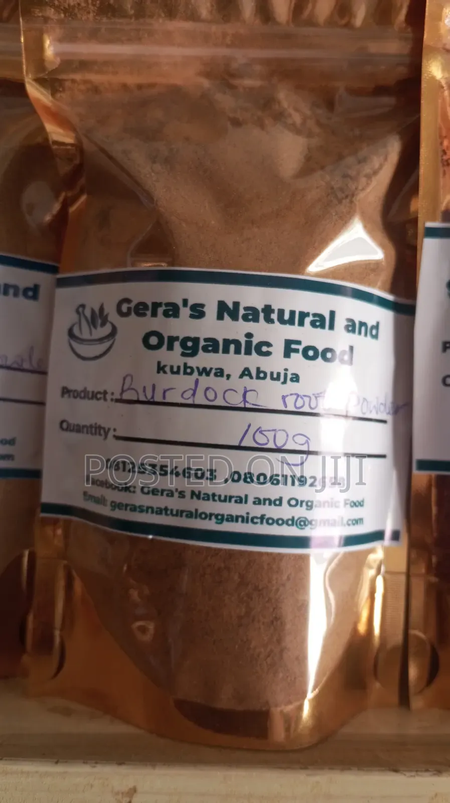 Burdock Root Powder 100g