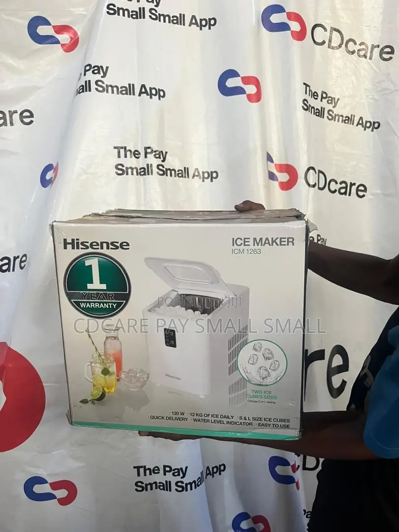 Pay Small Small Hisense 12kg Ice Maker On Cdcare.App