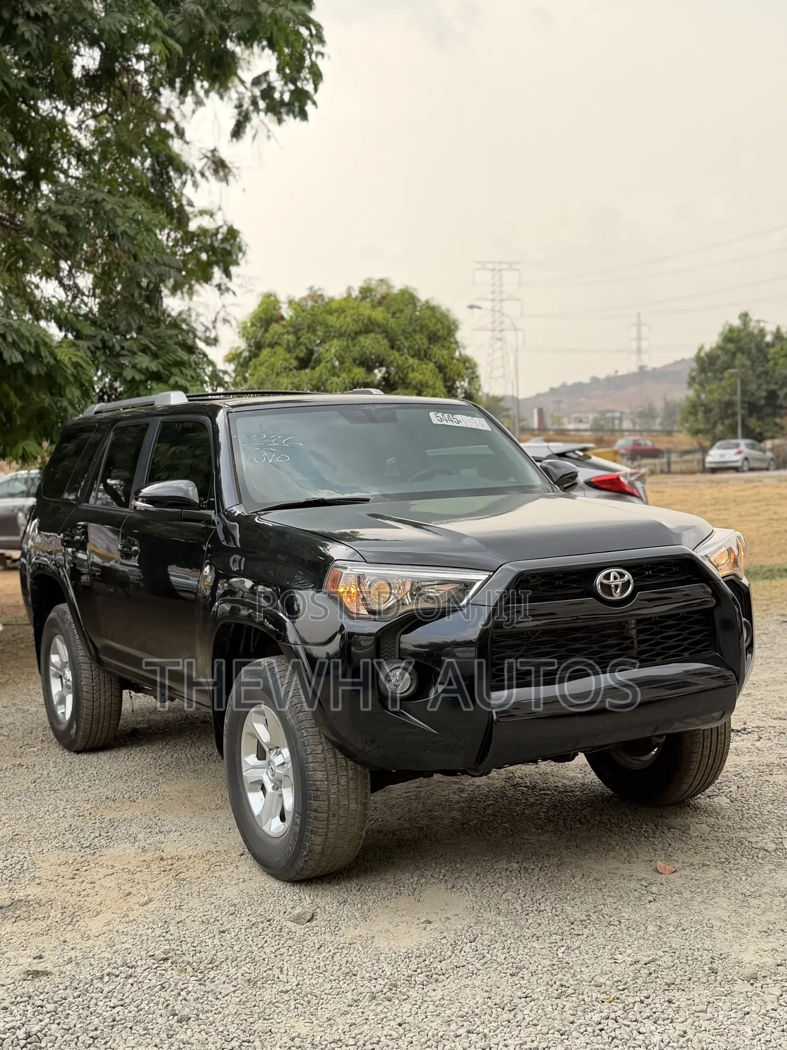 Toyota 4-Runner SR5 4x4 2018 Black