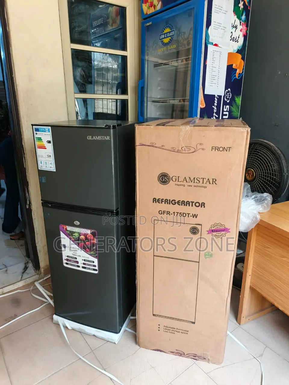 Glamstar Domestic Refrigerator 175l Two Doors