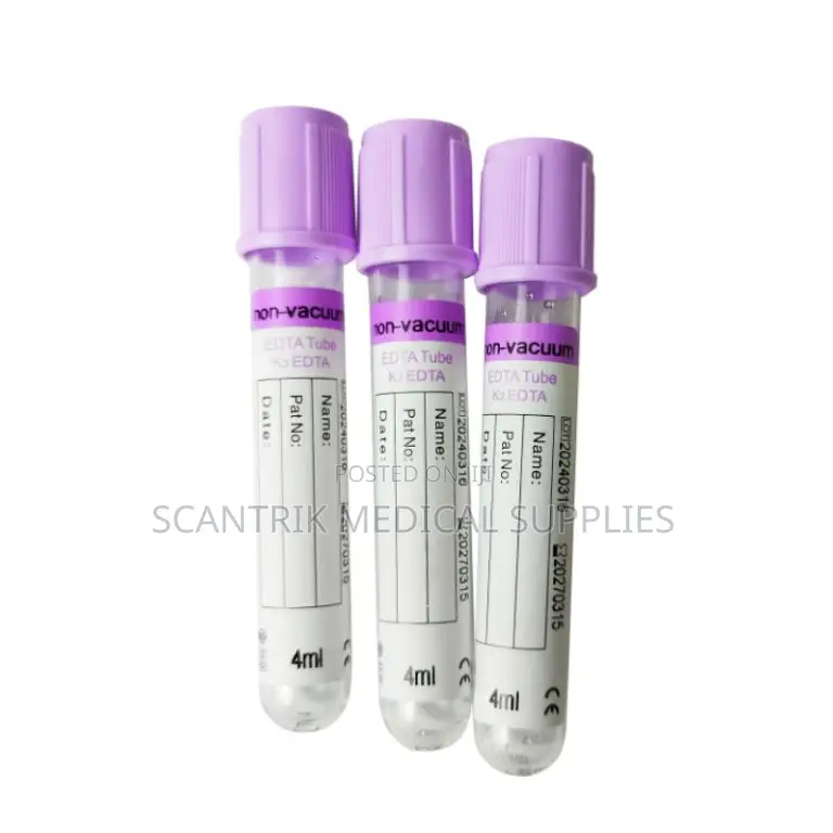 Medical Non-Vacuum Plain Blood Tube