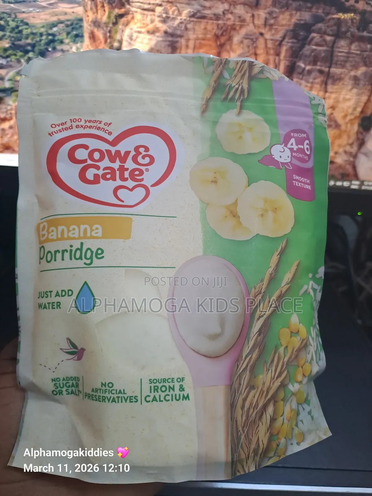 Cow and Gate Baby Cereal 4-6 Month