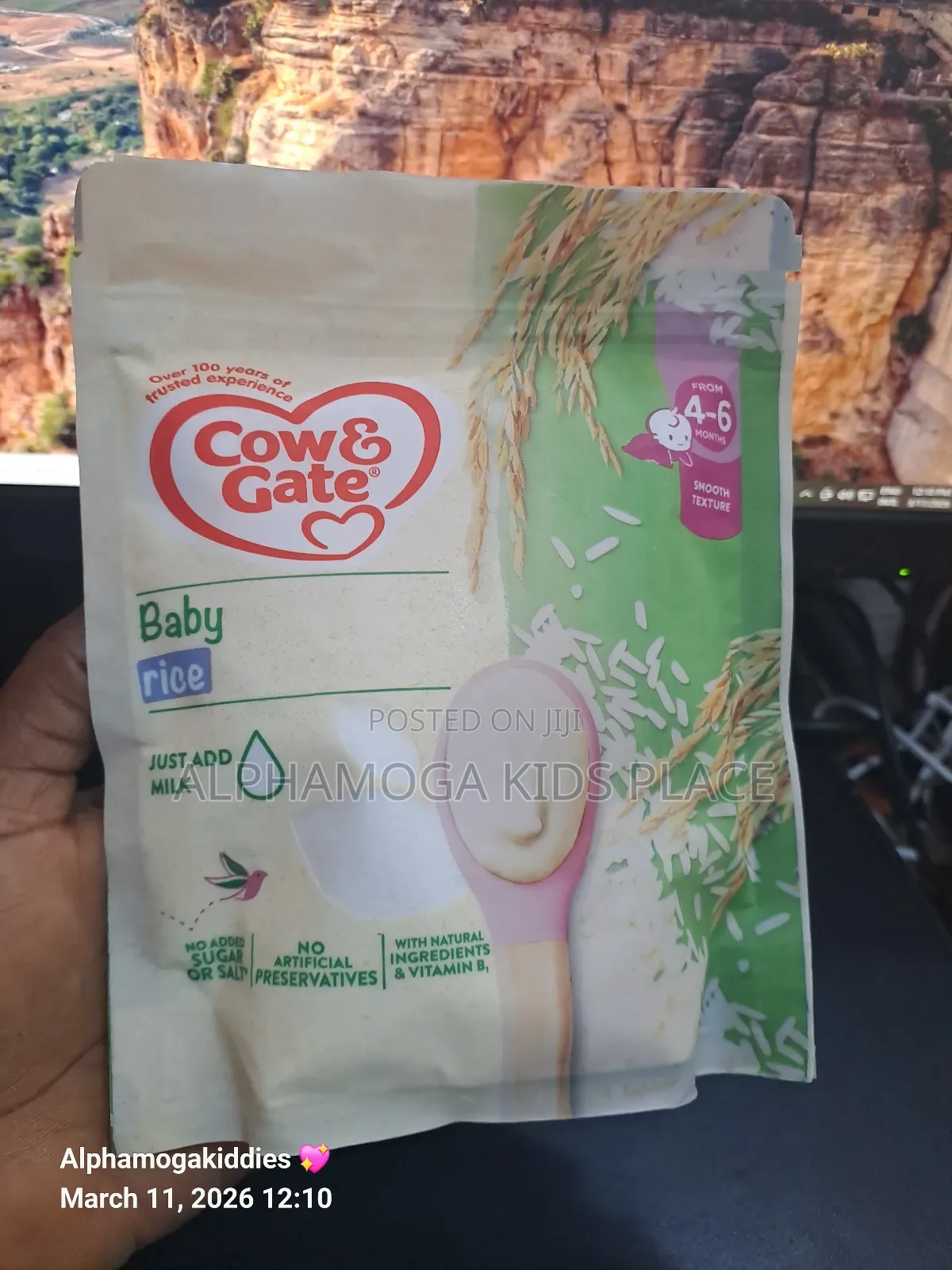 Cow and Gate Baby Cereal 4-6 Month