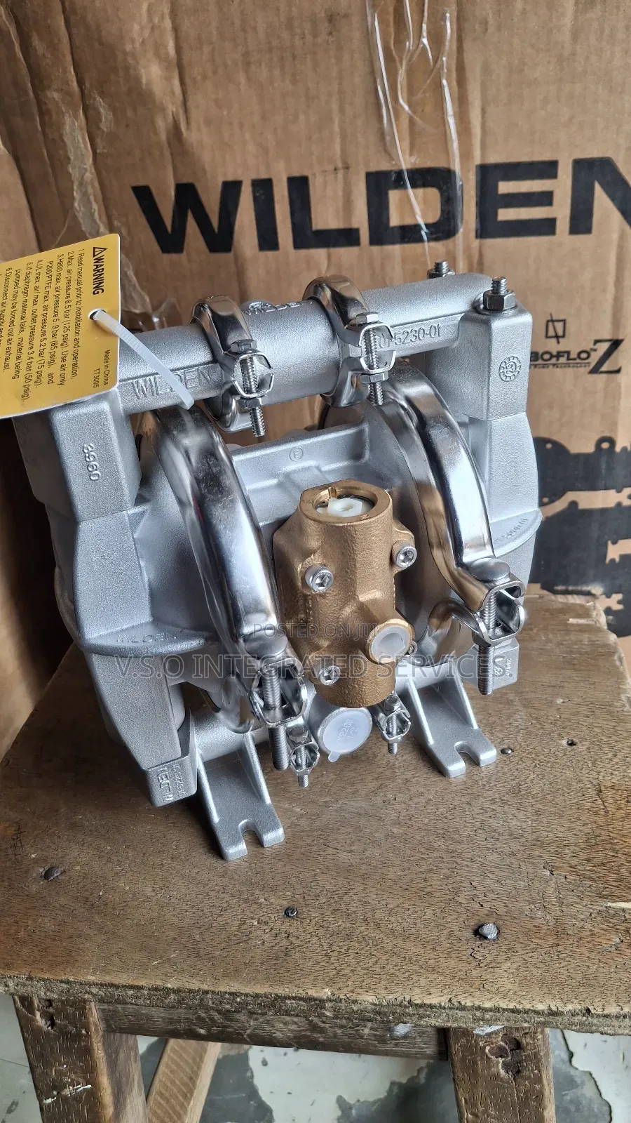 1/2" Metal Wilden Pump Tz1