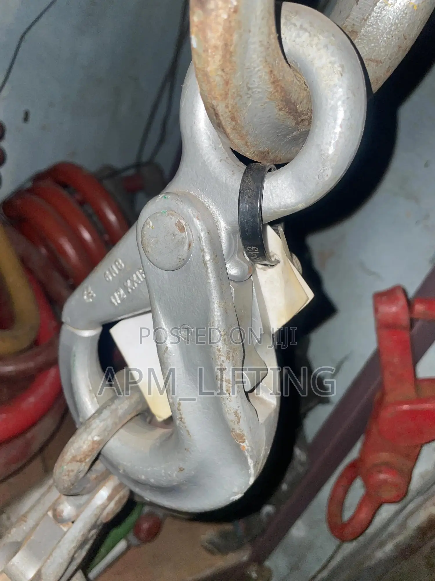 Original 3/8” (10mm) Shur-Loc Crosby Eye Hook