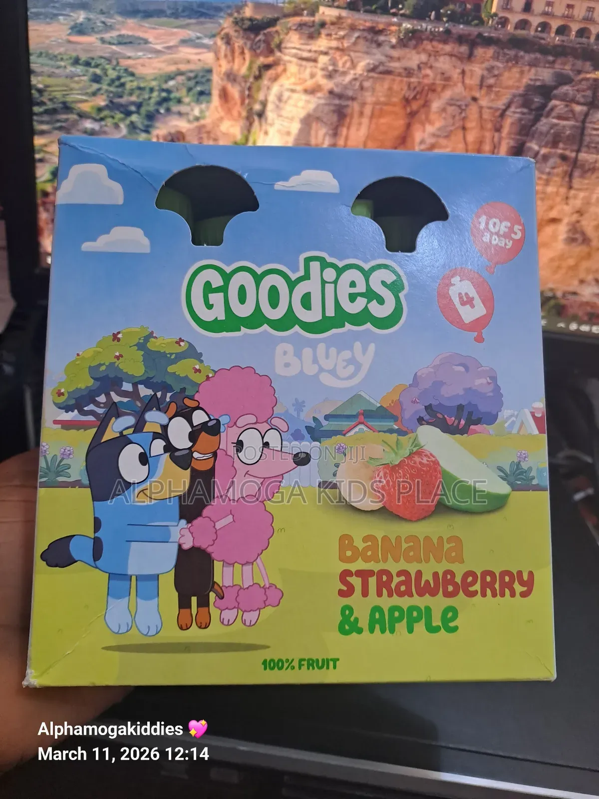 Goodies Bluey Baby Yogurt 100g