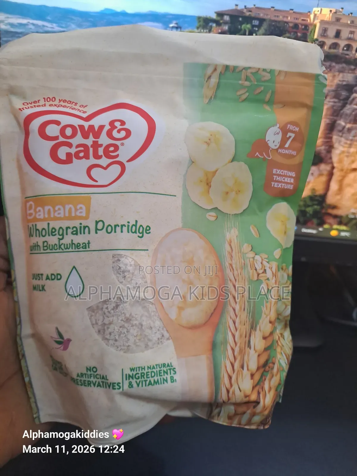 Cow and Gate Baby Cereal 6months Onwards