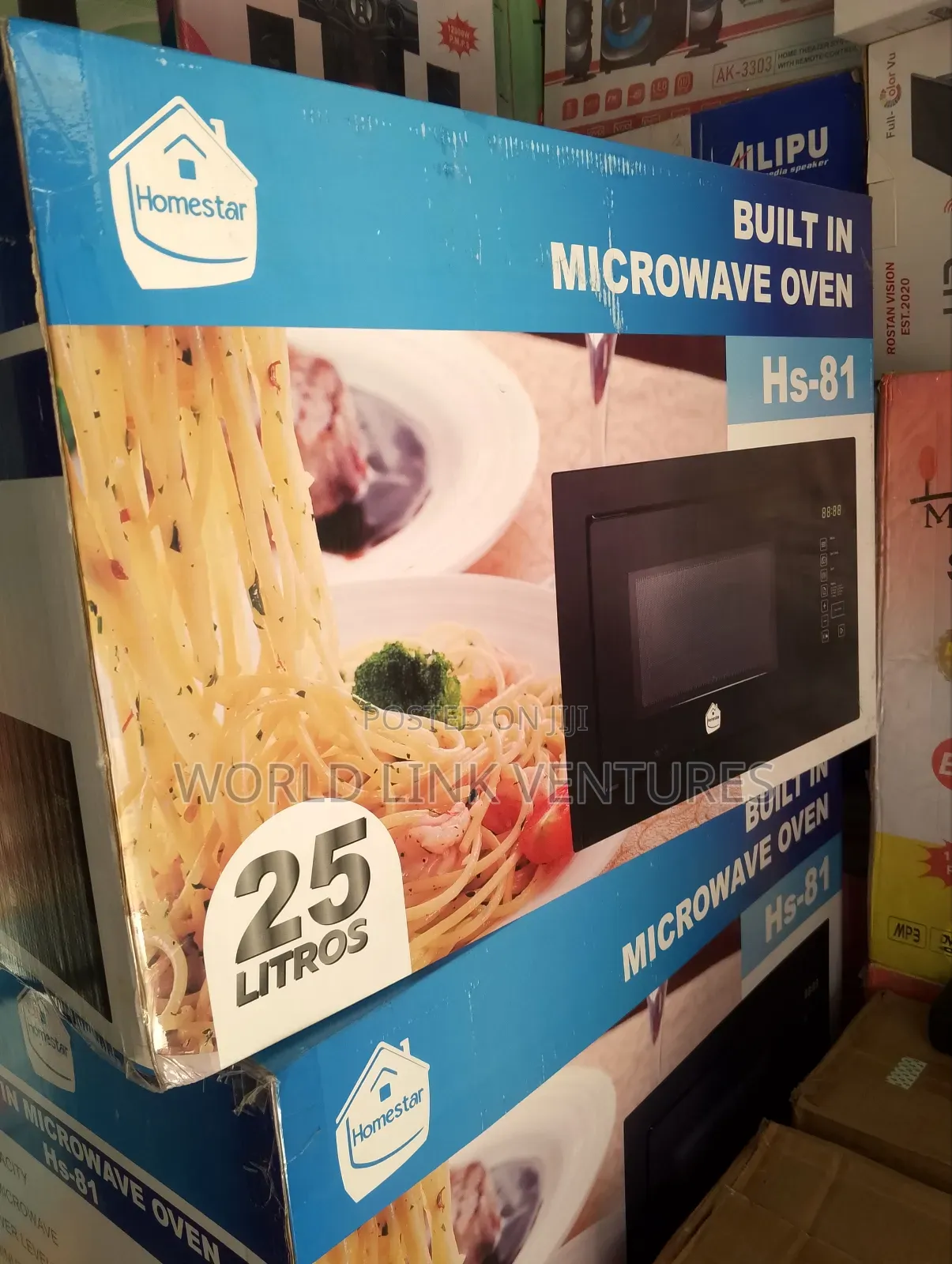 Homestar Built in Microwave Oven Hs-81 25 Litros
