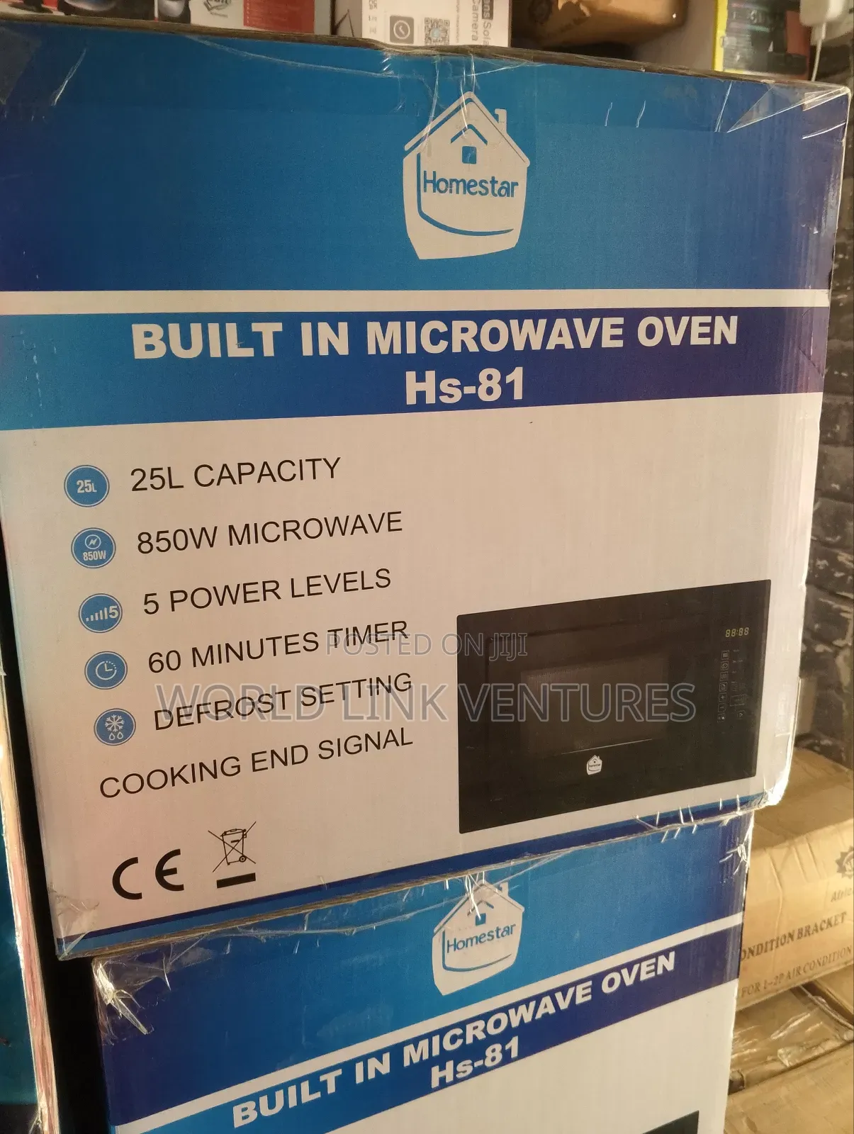 Homestar Built in Microwave Oven Hs-81 25 Litros
