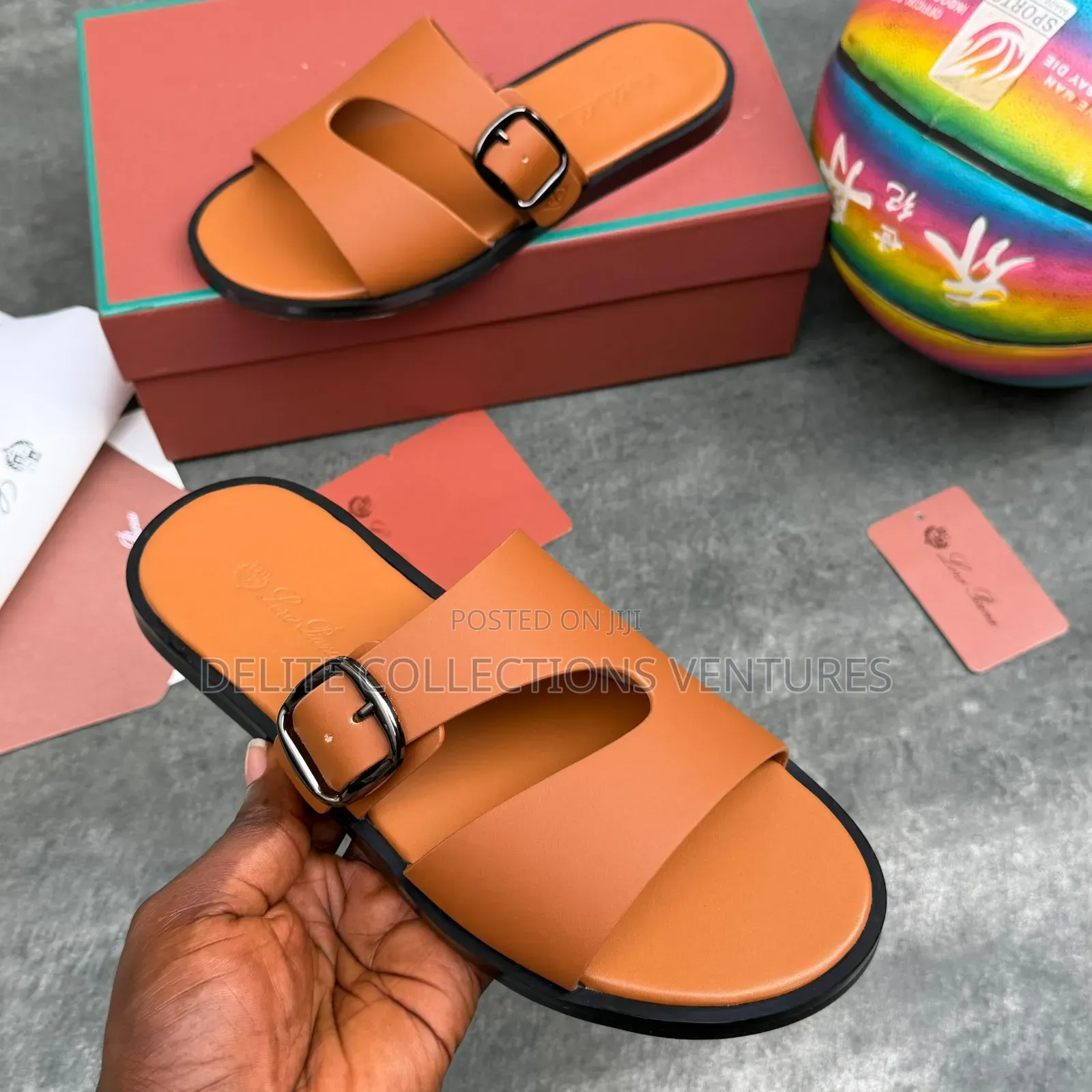*Loro Piana Pam Slides* *Size 40-46*