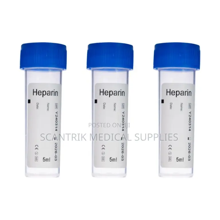 Standard Non-Vacuum Blood Collection Tube