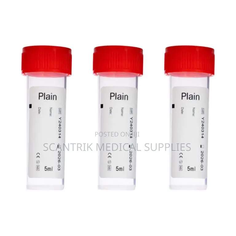 Laboratory Plain Non-Vacuum Tube