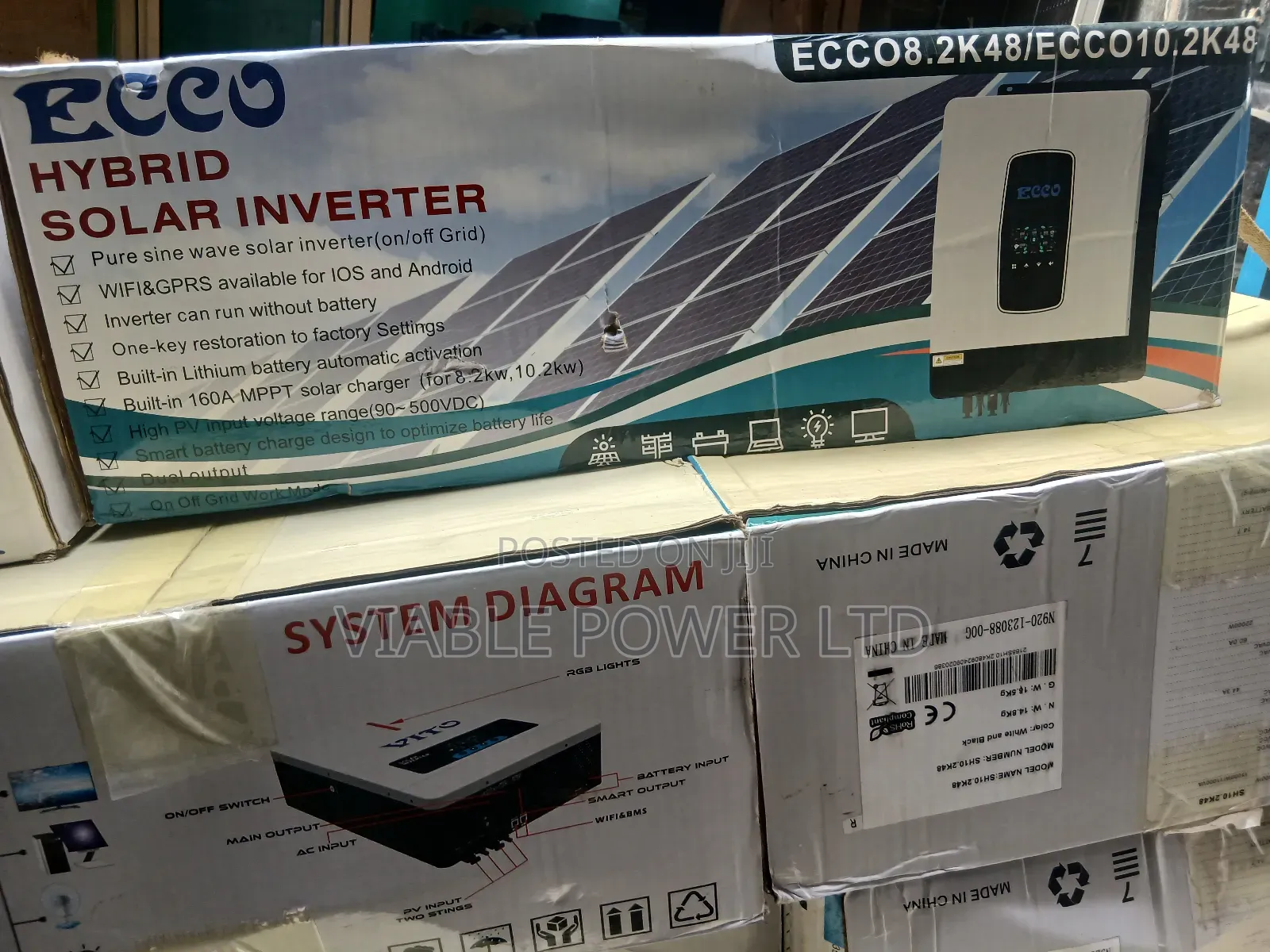 This Is Our 10kva Ecco Solar Inverter Very Reliable And Effective