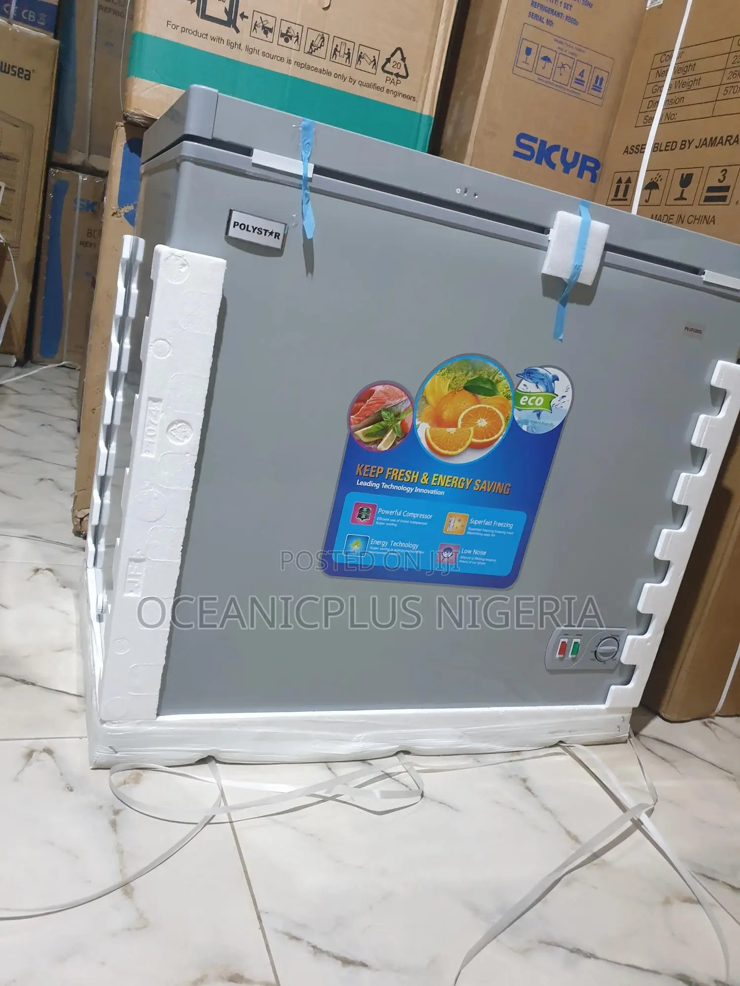 Polystar 200l Chest Freezer – Low Power Consumption