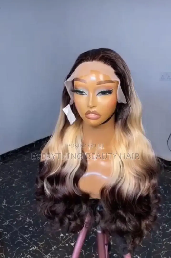 2 Tone Human Hair Blend Bounce