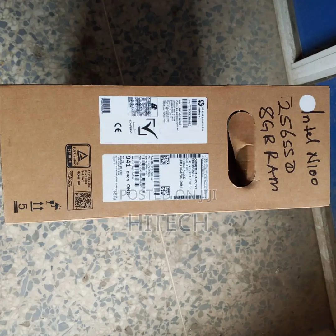 New Desktop Computer HP AiO 22 8GB Intel Pentium SSD 256GB