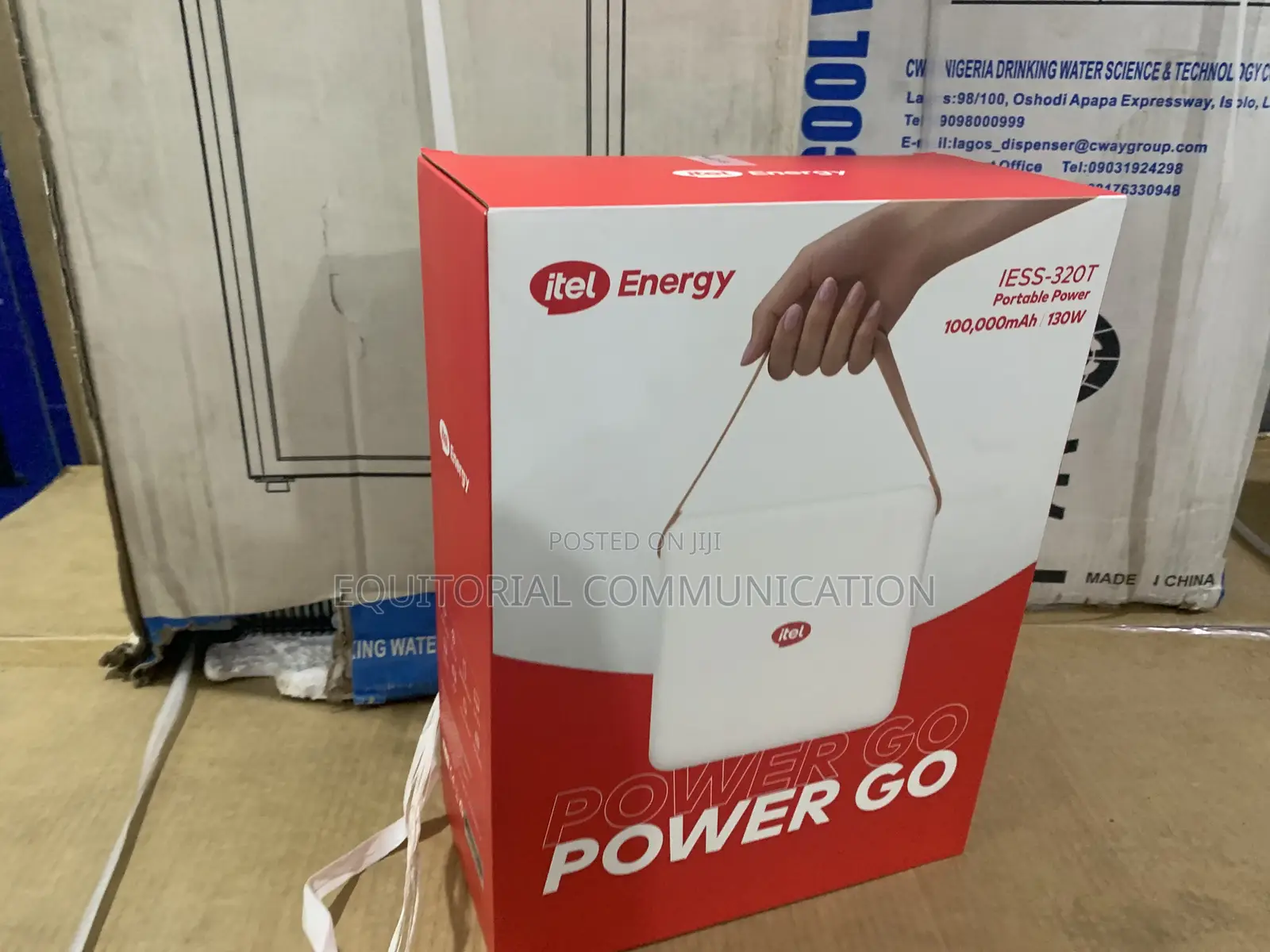 Itel Energy Iess-320t Compact Portable Energy Station