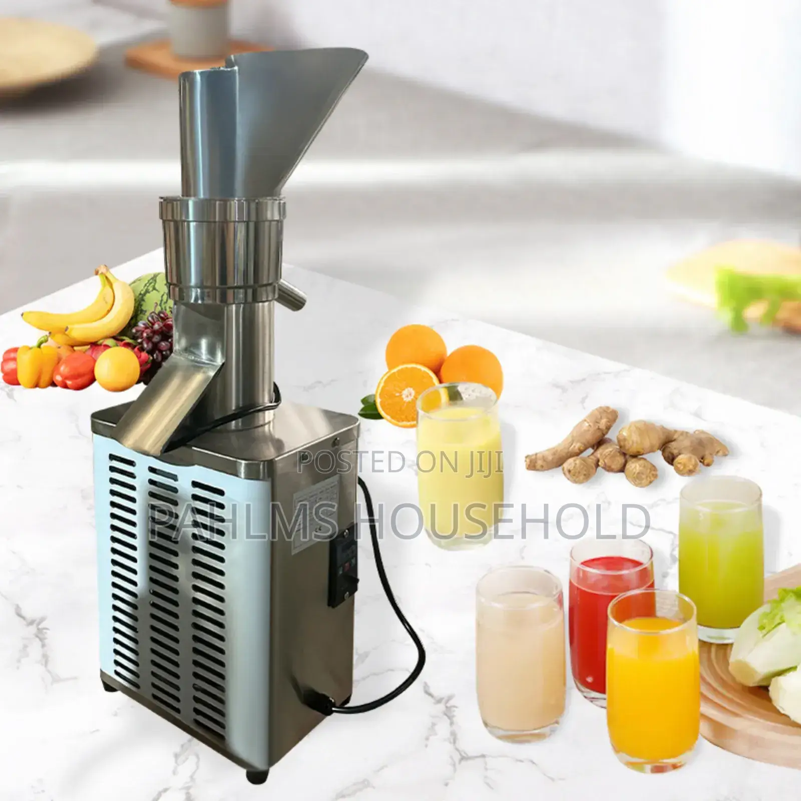 Industrial Stainless Steel Juice Extractor | 24 Hours Non-Stop