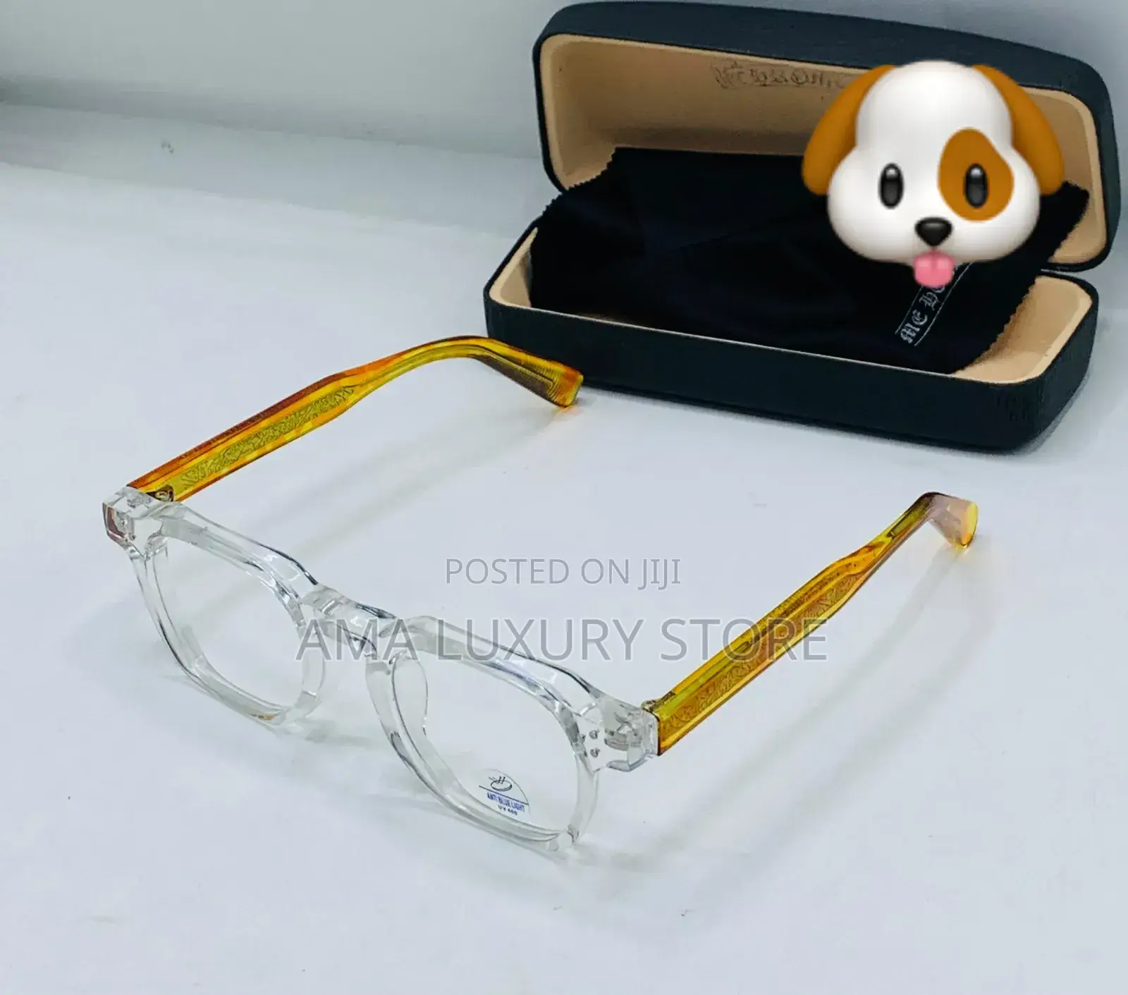 Prada/Moscot Luxury Transparent Glasses