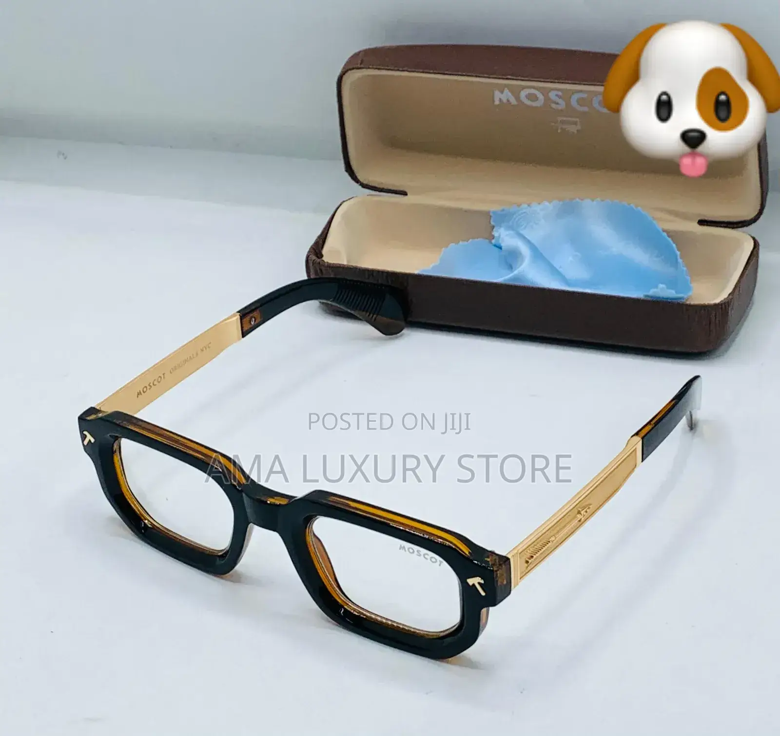 Prada/Moscot Luxury Transparent Glasses