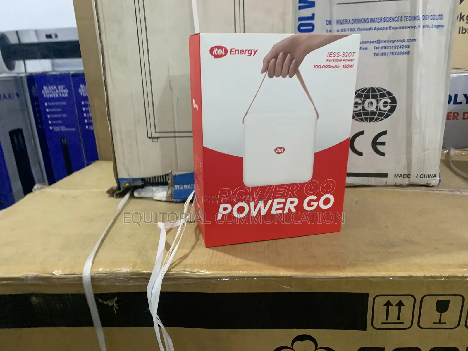 Itel Energy Iess-320t Portable Power Station for Camping Trips