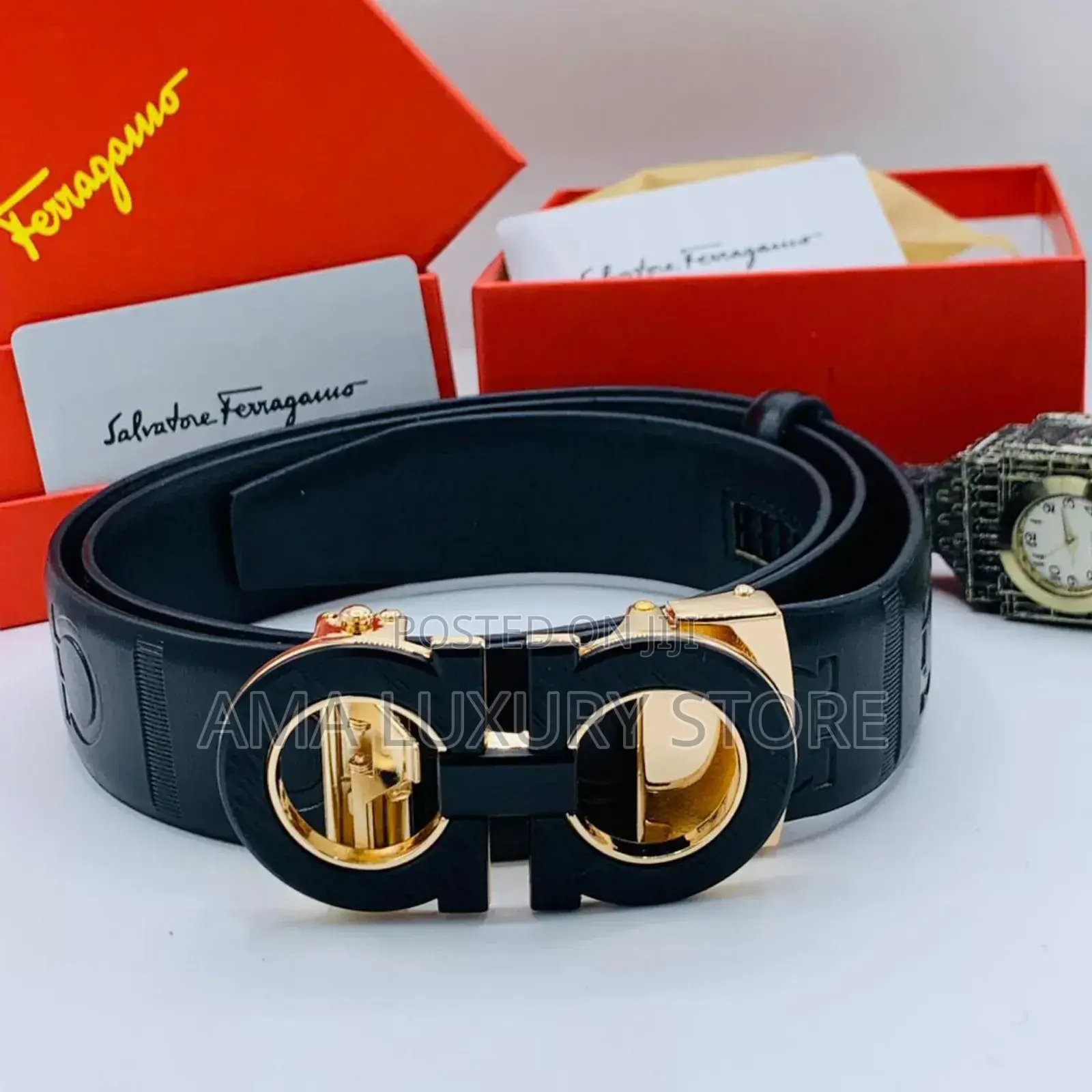 Genuine Leather Designer Men's Waist Belts