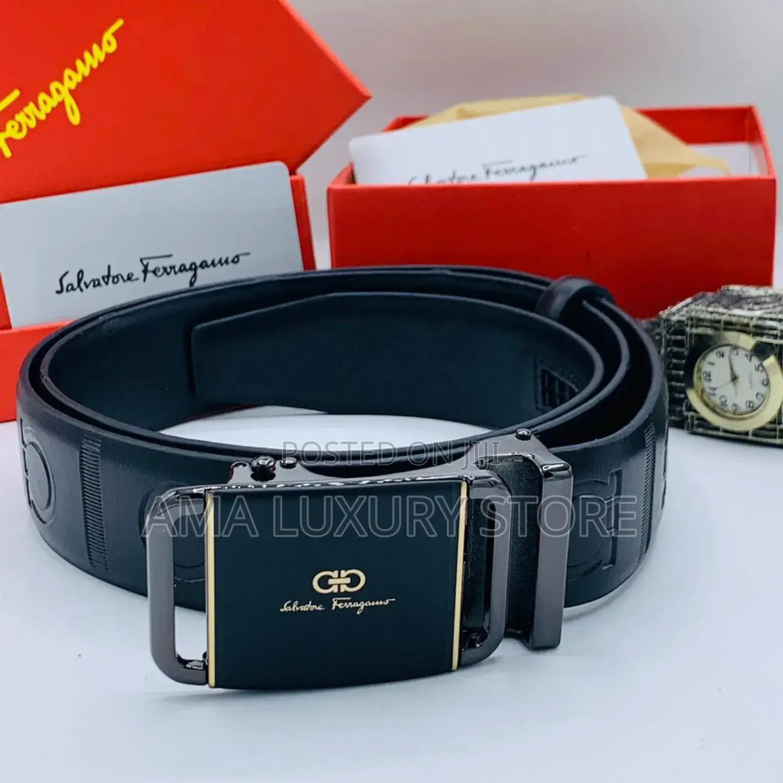 Genuine Leather Designer Men's Waist Belts